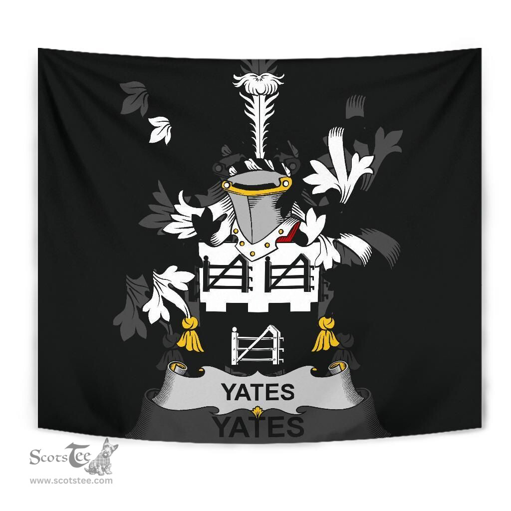 Irish Yeates Coat of Arms Family Crest Ireland Tapestry Irish Tapestry