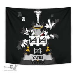 Irish Yeates Coat of Arms Family Crest Ireland Tapestry Irish Tapestry
