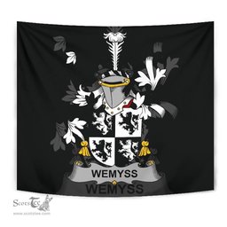 Irish Wemyss Coat of Arms Family Crest Ireland Tapestry Irish Tapestry