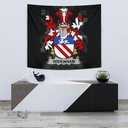 Irish Widenham Coat of Arms Family Crest Ireland Tapestry Irish Tapestry