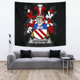 Irish Widenham Coat of Arms Family Crest Ireland Tapestry Irish Tapestry
