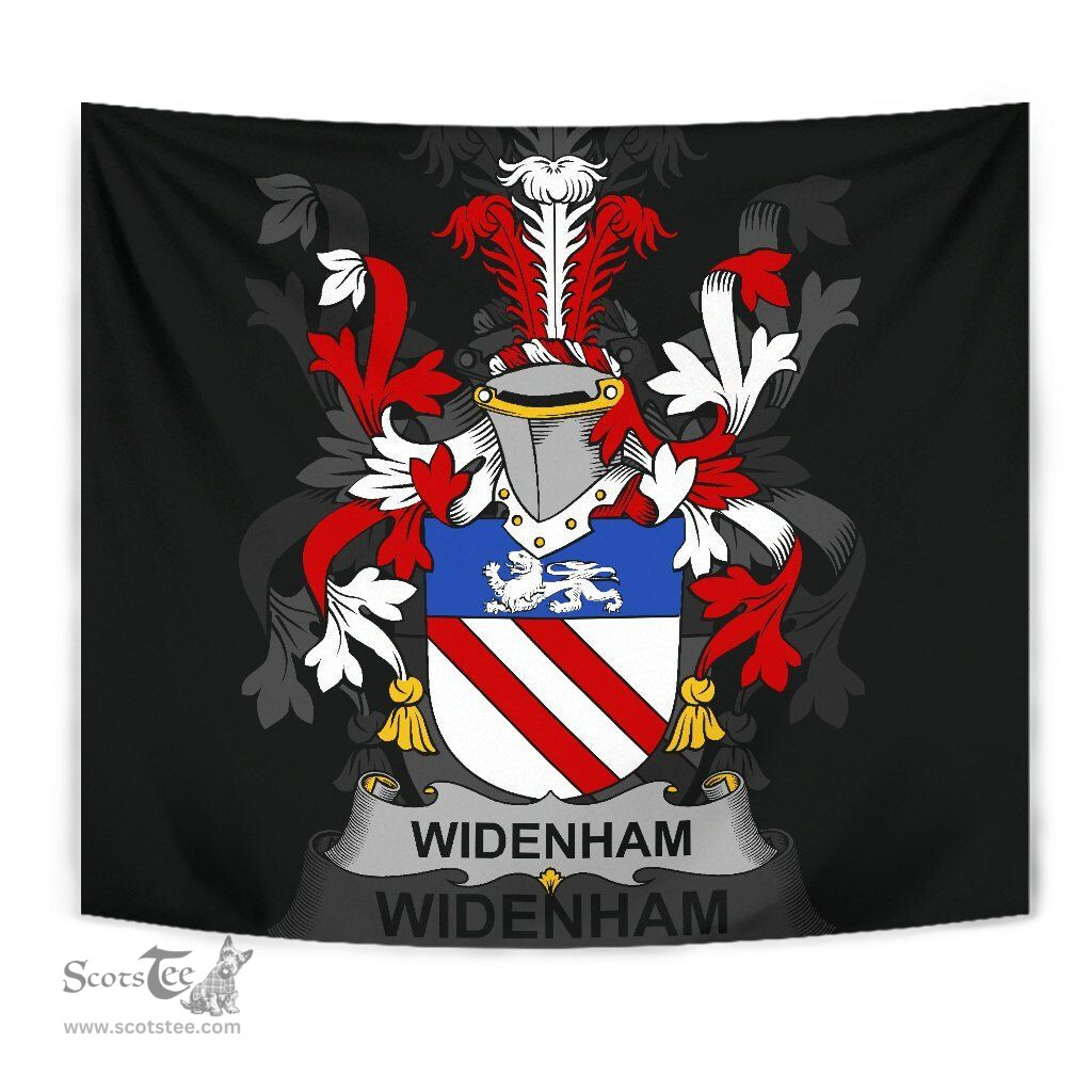 Irish Widenham Coat of Arms Family Crest Ireland Tapestry Irish Tapestry
