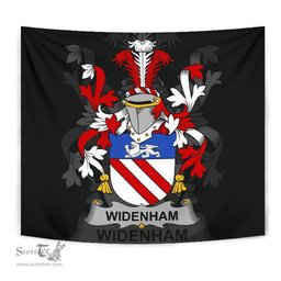 Irish Widenham Coat of Arms Family Crest Ireland Tapestry Irish Tapestry