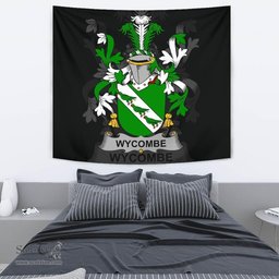 Irish Wycombe Coat of Arms Family Crest Ireland Tapestry Irish Tapestry