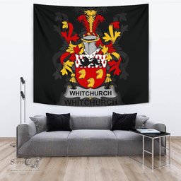 Irish Whitchurch Coat of Arms Family Crest Ireland Tapestry Irish Tapestry