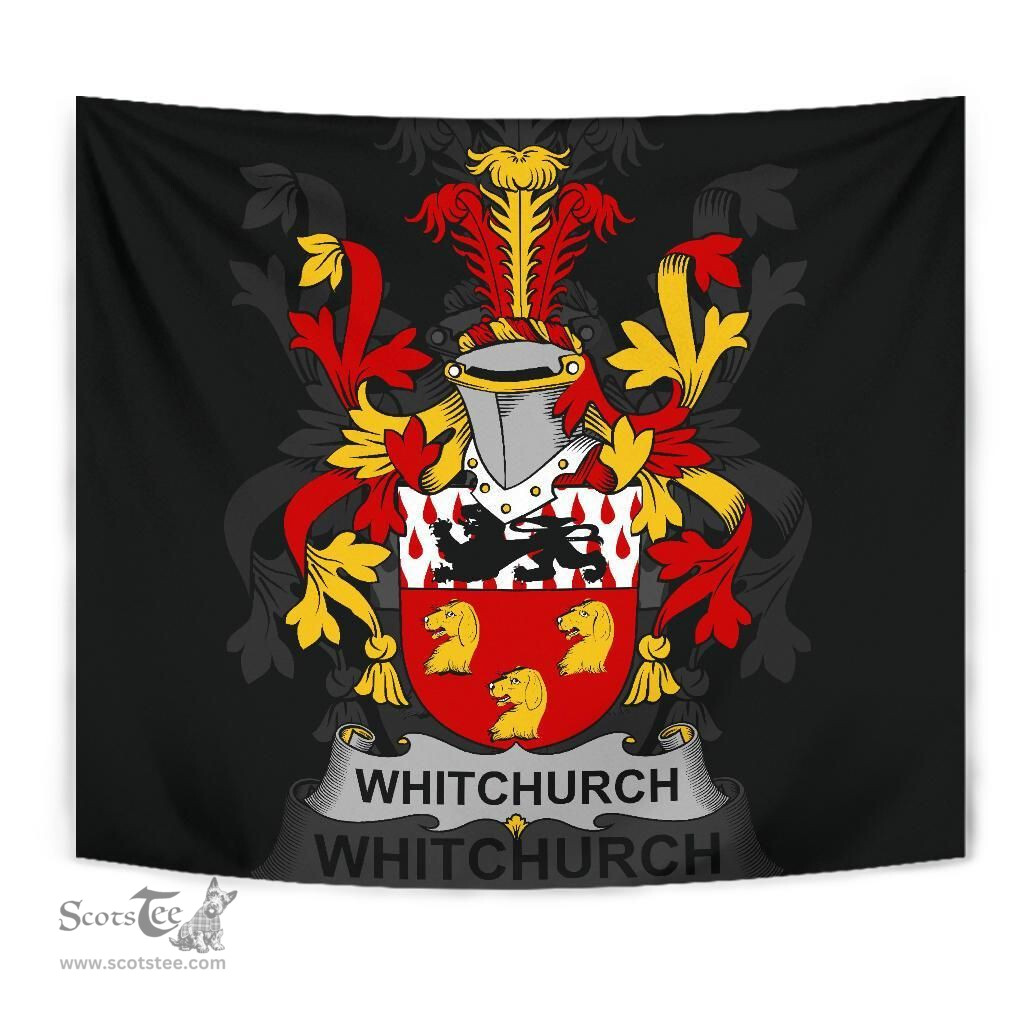 Irish Whitchurch Coat of Arms Family Crest Ireland Tapestry Irish Tapestry