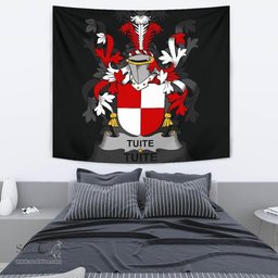 Irish Tuite Coat of Arms Family Crest Ireland Tapestry Irish Tapestry