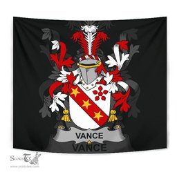 Irish Vance Coat of Arms Family Crest Ireland Tapestry Irish Tapestry