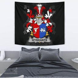 Irish Wybrants Coat of Arms Family Crest Ireland Tapestry Irish Tapestry