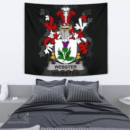 Irish Webster Coat of Arms Family Crest Ireland Tapestry Irish Tapestry
