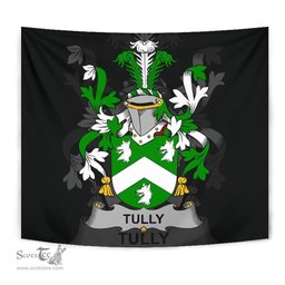 Irish Tuly or McAtilla Coat of Arms Family Crest Ireland Tapestry Irish Tapestry