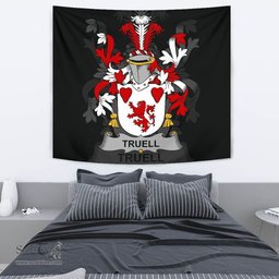 Irish Truell Coat of Arms Family Crest Ireland Tapestry Irish Tapestry