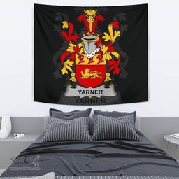 Irish Yarner Coat of Arms Family Crest Ireland Tapestry Irish Tapestry