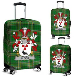 Irish Algeo Coat of Arms Family Crest Ireland Luggage Cover Irish National Tartan Irish County Luggage Cover