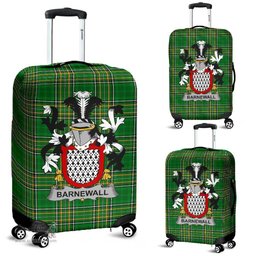 Irish Barnewall Coat of Arms Family Crest Ireland Luggage Cover Irish National Tartan Irish County Luggage Cover