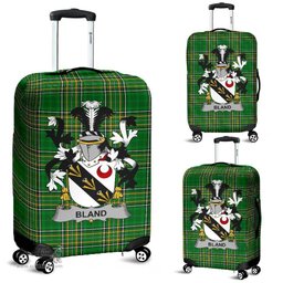 Irish Bland Coat of Arms Family Crest Ireland Luggage Cover Irish National Tartan Irish County Luggage Cover