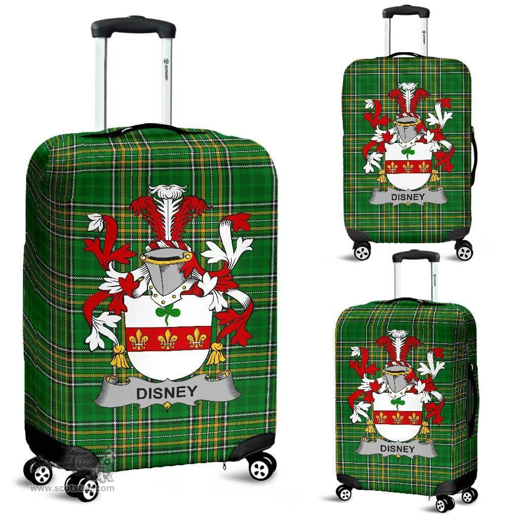 Irish Disney Coat of Arms Family Crest Ireland Luggage Cover Irish National Tartan Irish County Luggage Cover
