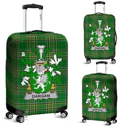Irish Dargan or McDeargan Coat of Arms Family Crest Ireland Luggage Cover Irish National Tartan Irish County Luggage Cover