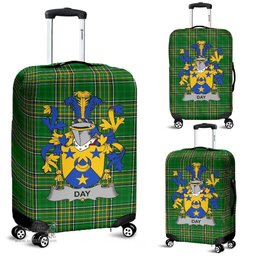 Irish Day Coat of Arms Family Crest Ireland Luggage Cover Irish National Tartan Irish County Luggage Cover