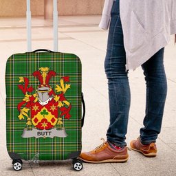 Irish Butt Coat of Arms Family Crest Ireland Luggage Cover Irish National Tartan Irish County Luggage Cover