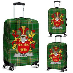 Irish Brien or Bryan Coat of Arms Family Crest Ireland Luggage Cover Irish National Tartan Irish County Luggage Cover