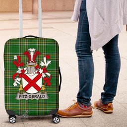 Irish Fitz-Gerald Coat of Arms Family Crest Ireland Luggage Cover Irish National Tartan Irish County Luggage Cover
