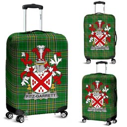 Irish Fitz-Garrett Coat of Arms Family Crest Ireland Luggage Cover Irish National Tartan Irish County Luggage Cover