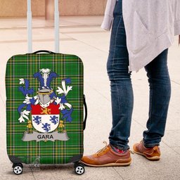 Irish Gara or O'Gara Coat of Arms Family Crest Ireland Luggage Cover Irish National Tartan Irish County Luggage Cover