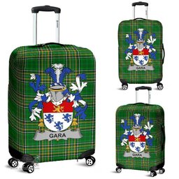 Irish Gara or O'Gara Coat of Arms Family Crest Ireland Luggage Cover Irish National Tartan Irish County Luggage Cover