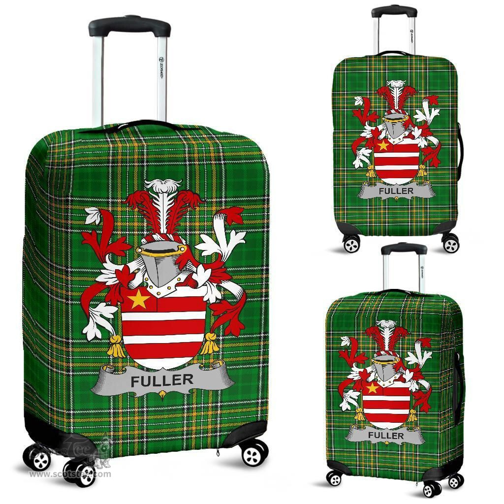 Irish Fuller Coat of Arms Family Crest Ireland Luggage Cover Irish National Tartan Irish County Luggage Cover