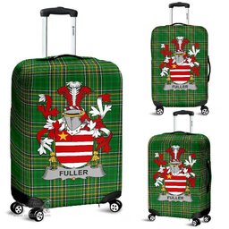 Irish Fuller Coat of Arms Family Crest Ireland Luggage Cover Irish National Tartan Irish County Luggage Cover