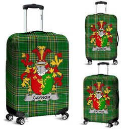Irish Gaynor or McGaynor Coat of Arms Family Crest Ireland Luggage Cover Irish National Tartan Irish County Luggage Cover