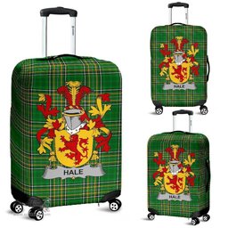 Irish Hale or McHale Coat of Arms Family Crest Ireland Luggage Cover Irish National Tartan Irish County Luggage Cover