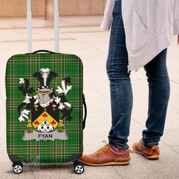 Irish Fyan or Faghan Coat of Arms Family Crest Ireland Luggage Cover Irish National Tartan Irish County Luggage Cover