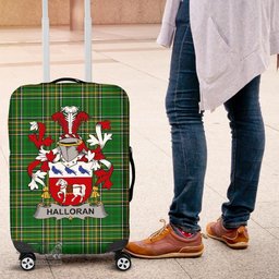 Irish Halloran or O'Halloran Coat of Arms Family Crest Ireland Luggage Cover Irish National Tartan Irish County Luggage Cover