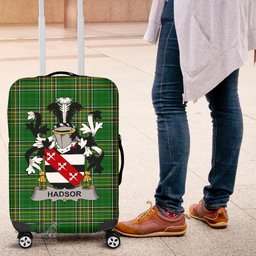 Irish Hadsor Coat of Arms Family Crest Ireland Luggage Cover Irish National Tartan Irish County Luggage Cover