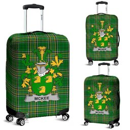 Irish Kee or McKee Coat of Arms Family Crest Ireland Luggage Cover Irish National Tartan Irish County Luggage Cover