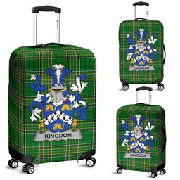Irish Kingdon Coat of Arms Family Crest Ireland Luggage Cover Irish National Tartan Irish County Luggage Cover