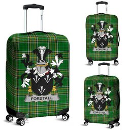 Irish Forstall Coat of Arms Family Crest Ireland Luggage Cover Irish National Tartan Irish County Luggage Cover