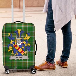 Irish Hunt Coat of Arms Family Crest Ireland Luggage Cover Irish National Tartan Irish County Luggage Cover