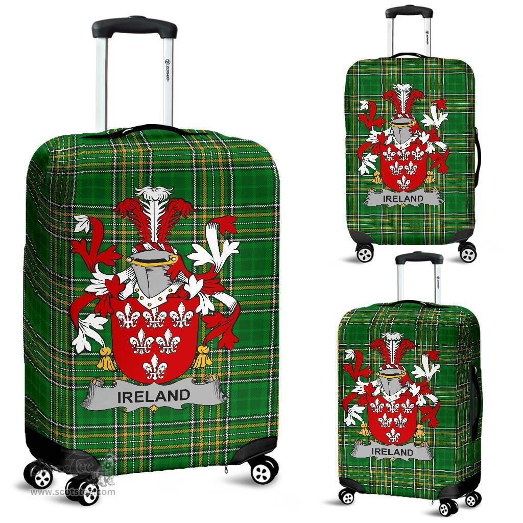 Irish Family Crest Ireland Coat of Arms Family Crest Ireland Luggage Cover Irish National Tartan Irish County Luggage Cover