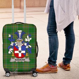 Irish Keenan or O'Kinahan Coat of Arms Family Crest Ireland Luggage Cover Irish National Tartan Irish County Luggage Cover