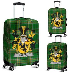 Irish Laffan Coat of Arms Family Crest Ireland Luggage Cover Irish National Tartan Irish County Luggage Cover