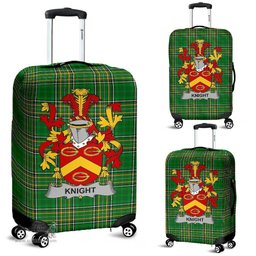 Irish Knight Coat of Arms Family Crest Ireland Luggage Cover Irish National Tartan Irish County Luggage Cover