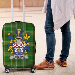 Irish Hoolihan or O'Holohan Coat of Arms Family Crest Ireland Luggage Cover Irish National Tartan Irish County Luggage Cover
