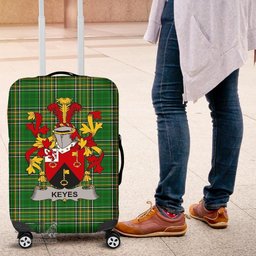 Irish Keyes Coat of Arms Family Crest Ireland Luggage Cover Irish National Tartan Irish County Luggage Cover