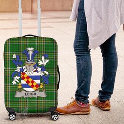 Irish Leigh or McLaeghis Coat of Arms Family Crest Ireland Luggage Cover Irish National Tartan Irish County Luggage Cover