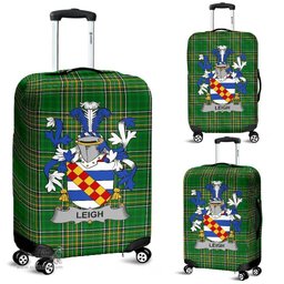 Irish Leigh or McLaeghis Coat of Arms Family Crest Ireland Luggage Cover Irish National Tartan Irish County Luggage Cover