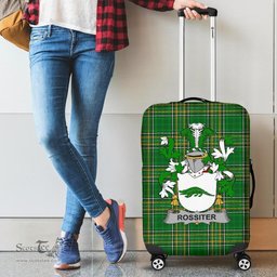 Irish Rossiter Coat of Arms Family Crest Ireland Luggage Cover Irish National Tartan Irish County Luggage Cover