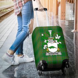 Irish Rossiter Coat of Arms Family Crest Ireland Luggage Cover Irish National Tartan Irish County Luggage Cover